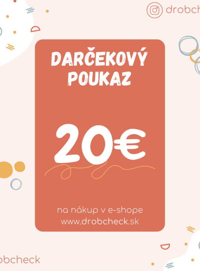 Darčekový poukaz v hodnote 20€