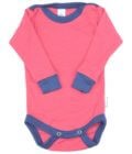 Stela – Detské rastúce merino body s dlhým rukávom
