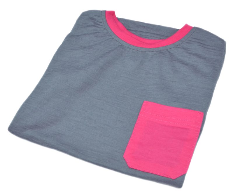 JENNY – Detské merino tričko s krátkym rukávom